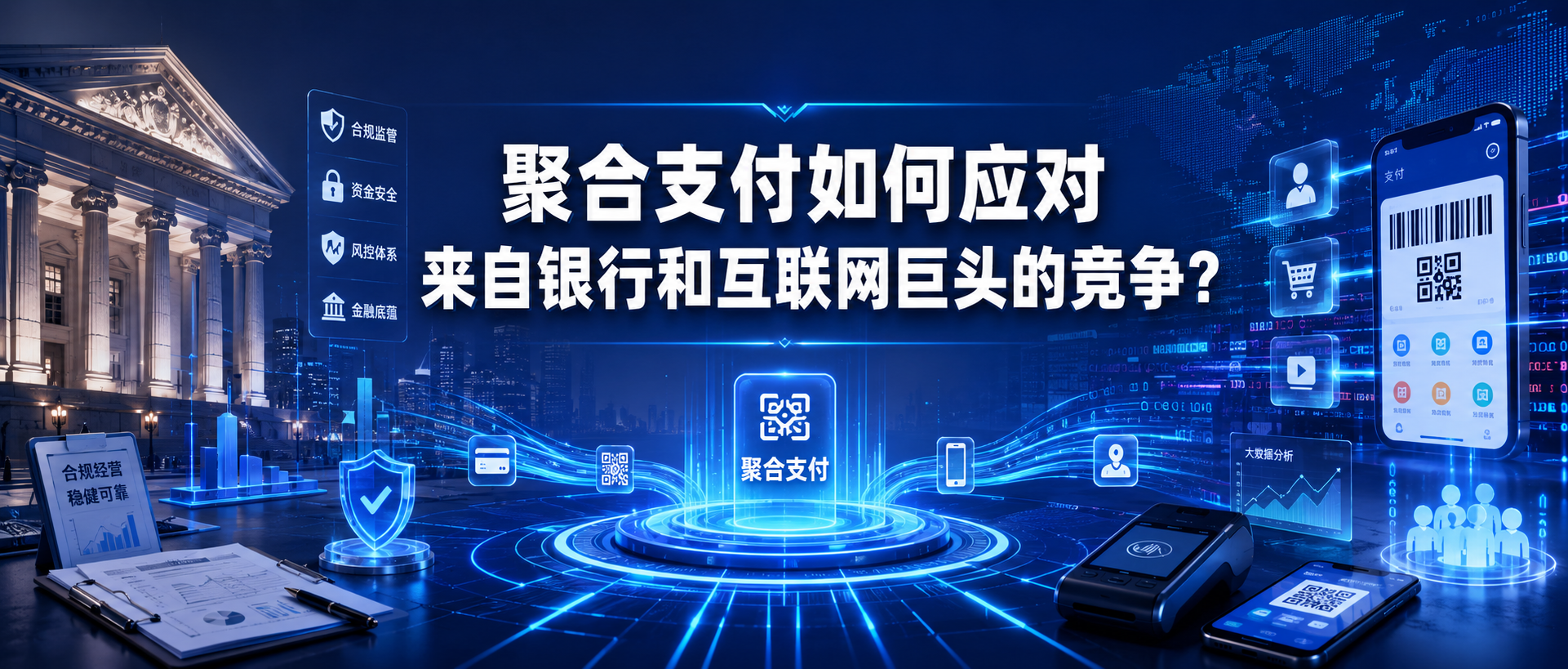聚合支付如何应对来自银行和互联网巨头的竞争？
