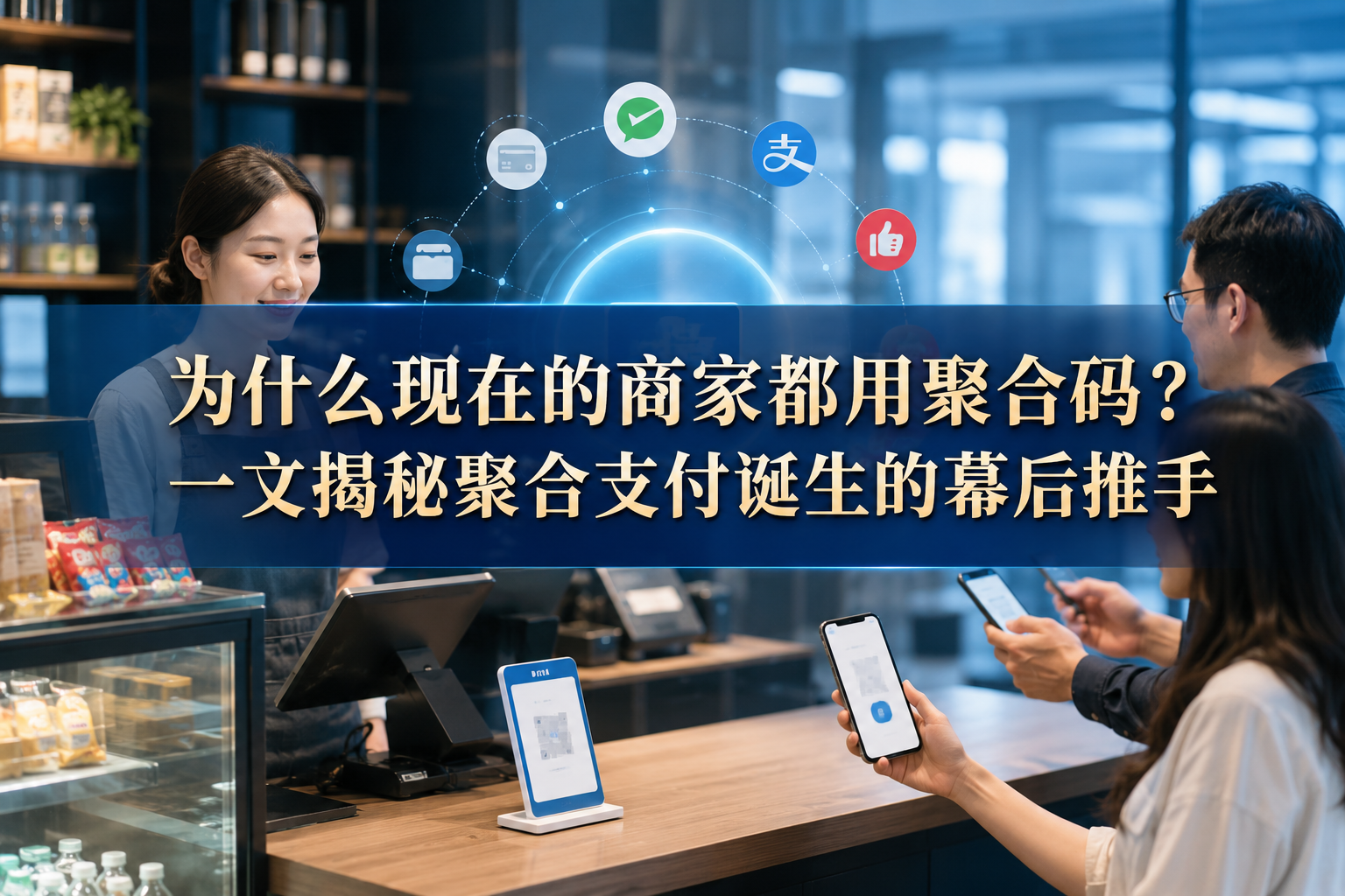 为什么现在的商家都用聚合码？一文揭秘聚合支付诞生的幕后推手