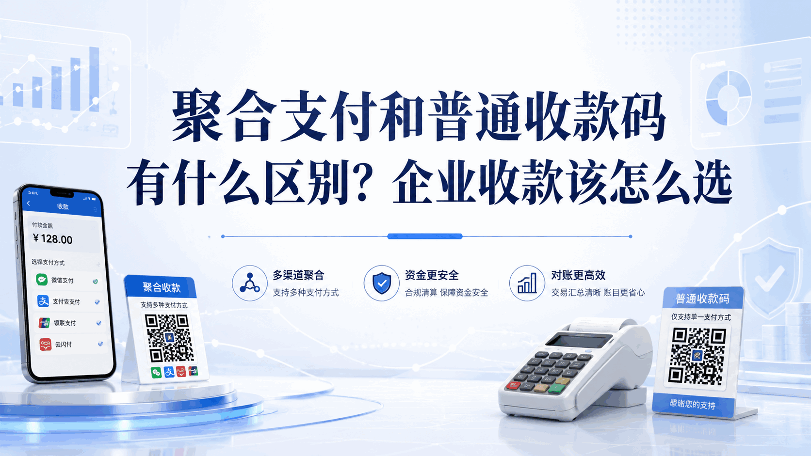 聚合支付和普通收款码有什么区别？企业收款该怎么选